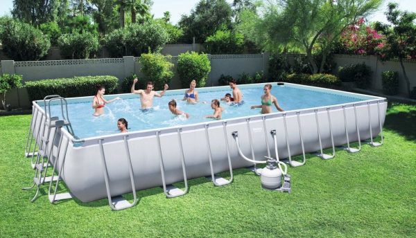 בריכת אולטרה מלבנית דגם 56623 956X488X132 BESTWAY ס"מ - הכל כלול