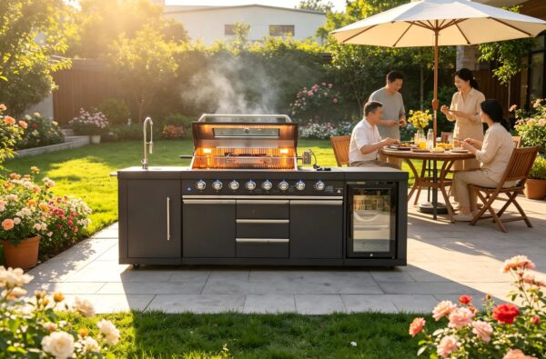 מטבח גן NET BROIL דגם רויאל BLACK - אספקה עד 28 ימי עבודה