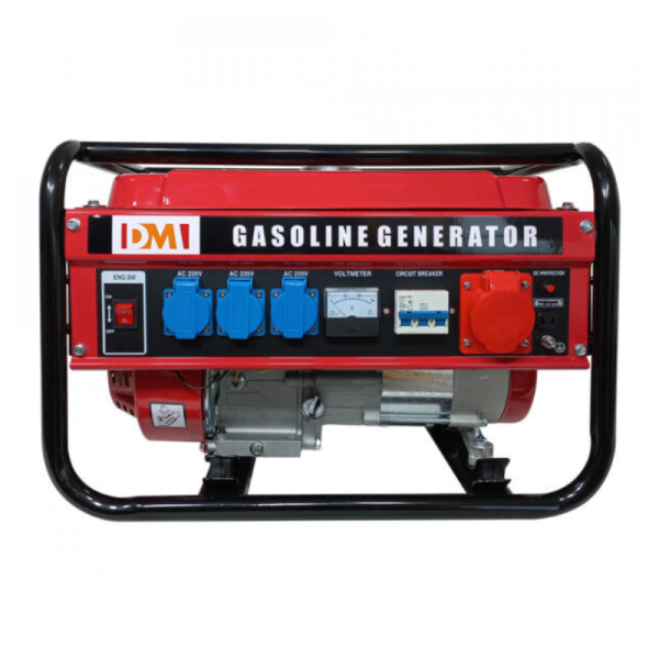 גנרטור בנזין חד פאזי 2500W דגם DM7500WW