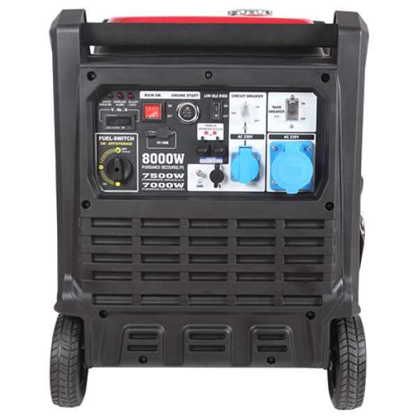גנרטור בנזין חזק 9.5KVA אינוורטר מושתק דגם SC8000i-0 מבית SENCI – משלוח חינם!
